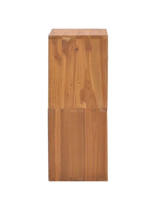 Úložná skříňka 40 x 30 x 76 cm masivní teakové dřevo