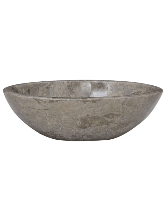 Umyvadlo šedé 53x40x15 cm mramor