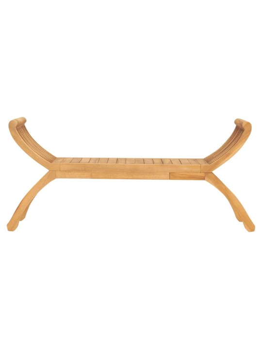 Zahradní lavice 126 cm masivní teakové dřevo