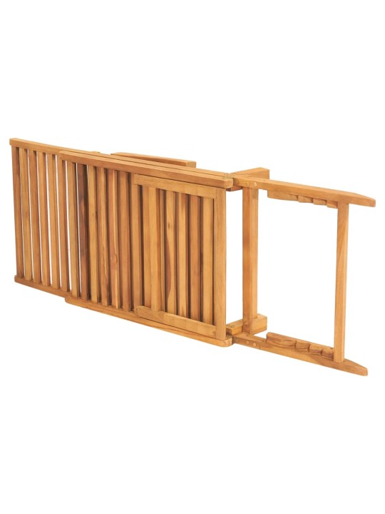 Zahradní lehátko masivní teak