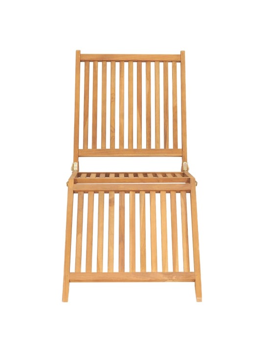 Zahradní lehátko masivní teak