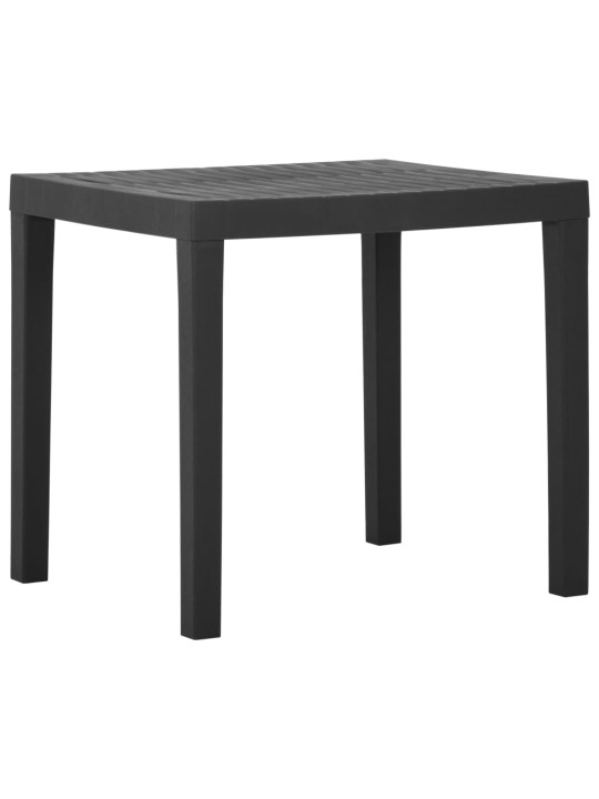 Zahradní stůl šedý 79 x 65 x 72 cm plast
