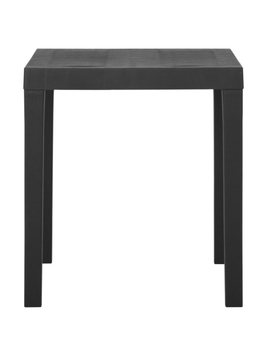 Zahradní stůl šedý 79 x 65 x 72 cm plast