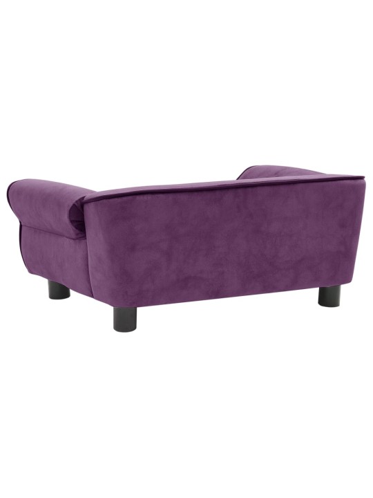 Pohovka pro psy vínová 72 x 45 x 30 cm plyš