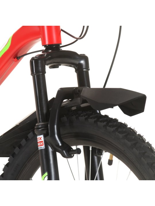 Horské kolo 21 rychlostí 26" kolo 36 cm červené
