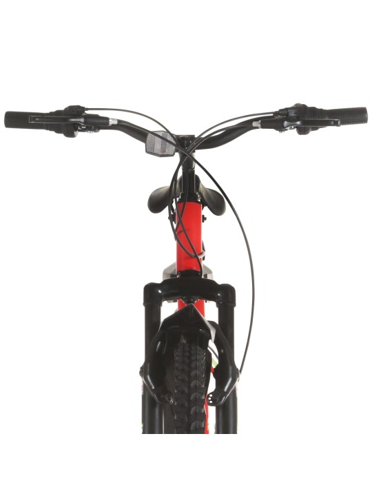 Horské kolo 21 rychlostí 26" kolo 36 cm červené