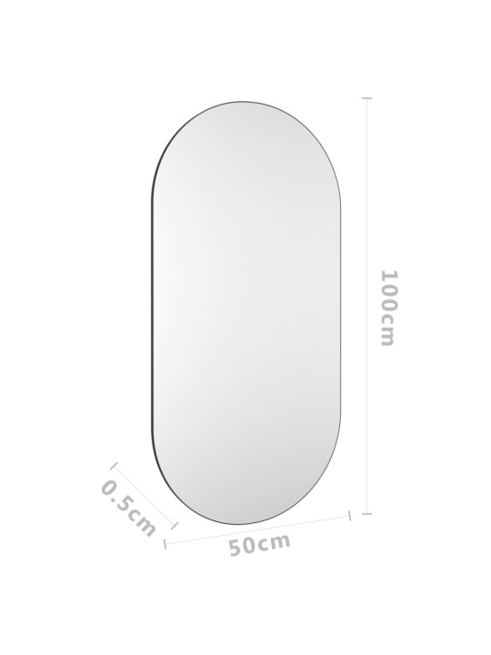 Zrcadlo 100 x 50 cm sklo