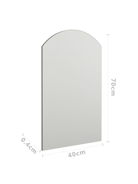 Zrcadlo 70 x 40 cm sklo