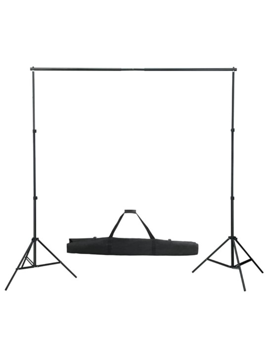 Foto studio set s lampami, pozadím a odraznou deskou