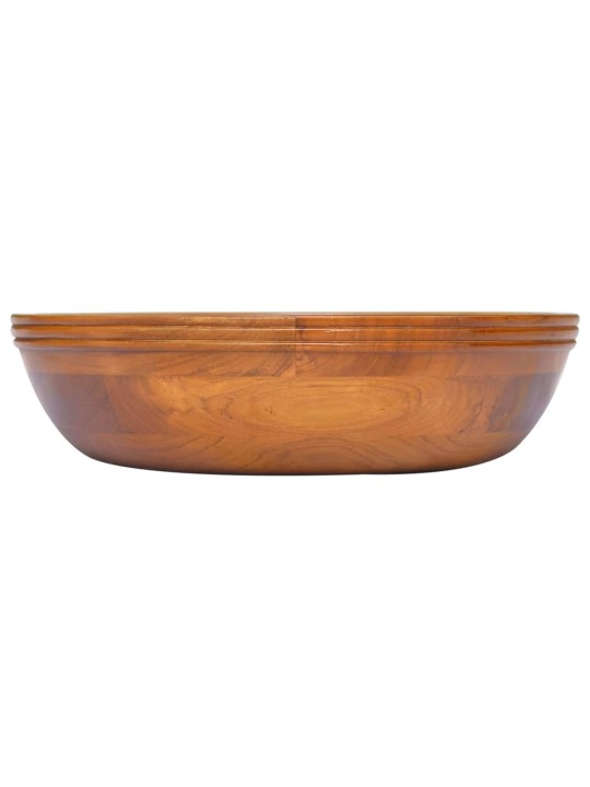 Umývadlo masivní teak Φ40 x 10 cm