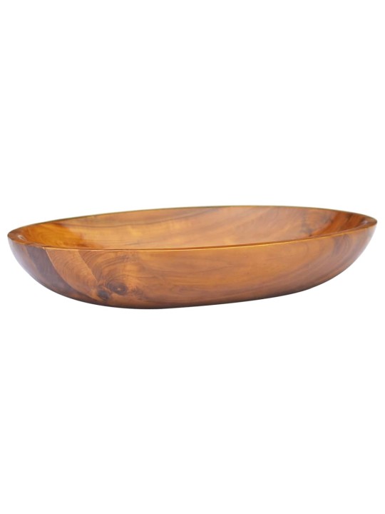 Umyvadlo masivní teak 60 x 40 x 10 cm