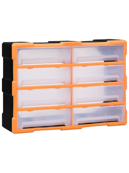 Organizér s 8 velkými zásuvkami 52 x 16 x 37 cm