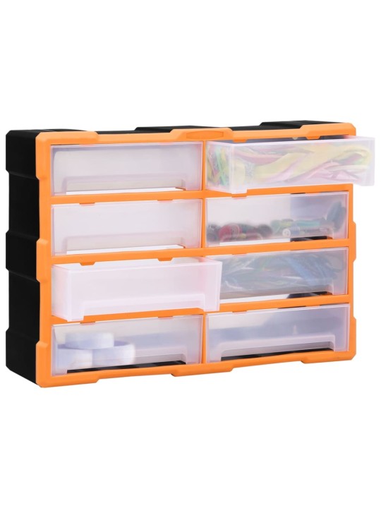 Organizér s 8 velkými zásuvkami 52 x 16 x 37 cm