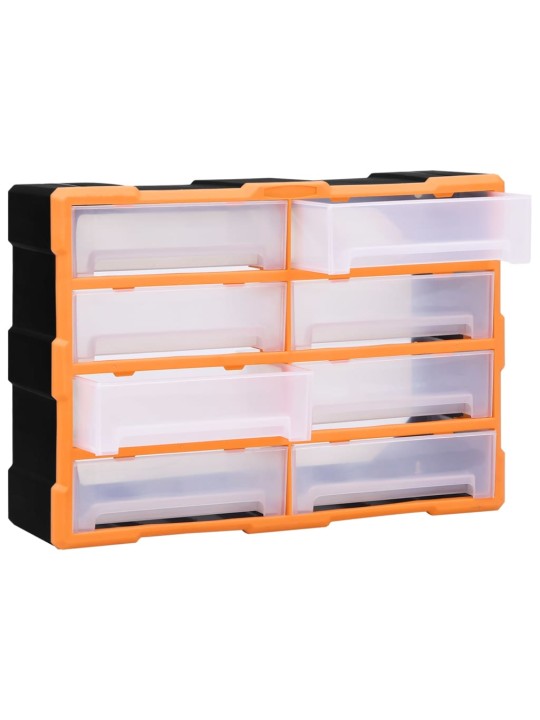 Organizér s 8 velkými zásuvkami 52 x 16 x 37 cm