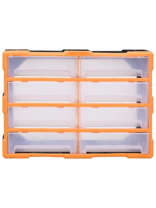 Organizér s 8 velkými zásuvkami 52 x 16 x 37 cm