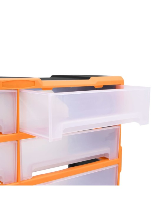 Organizér s 8 velkými zásuvkami 52 x 16 x 37 cm