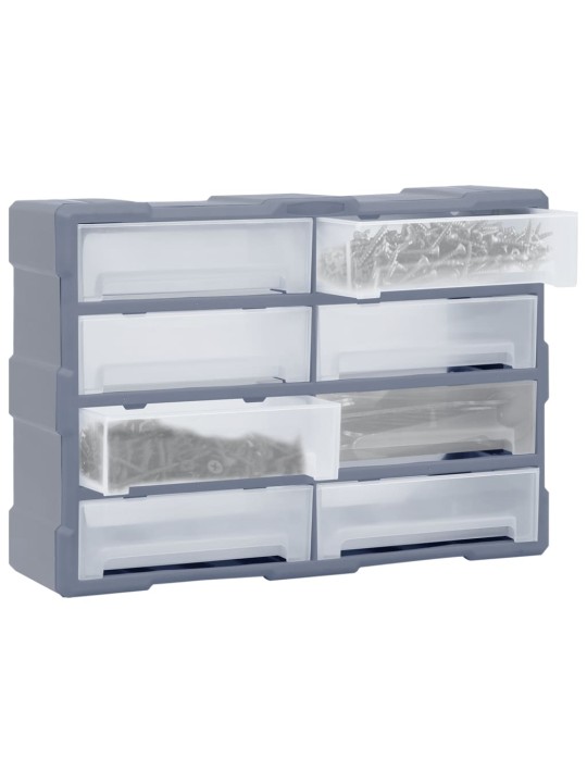 Organizér s 8 velkými zásuvkami 52 x 16 x 37 cm