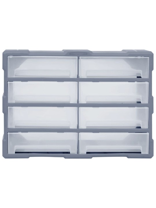 Organizér s 8 velkými zásuvkami 52 x 16 x 37 cm
