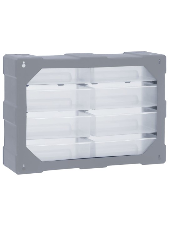 Organizér s 8 velkými zásuvkami 52 x 16 x 37 cm
