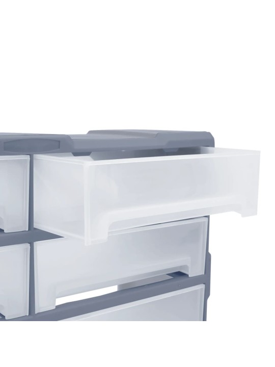Organizér s 8 velkými zásuvkami 52 x 16 x 37 cm