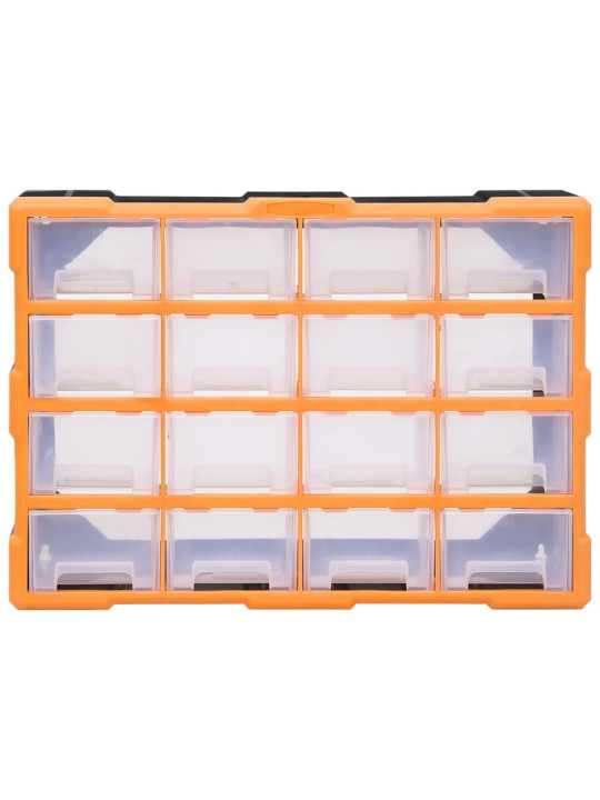 Organizér se 16 středními zásuvkami 52 x 16 x 37 cm