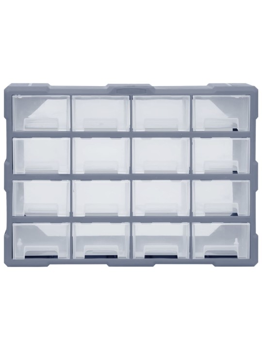 Organizér se 16 středními zásuvkami 52 x 16 x 37 cm
