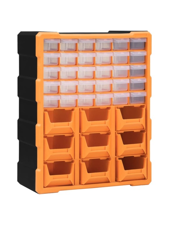 Organizér s 39 zásuvkami 38 x 16 x 47 cm