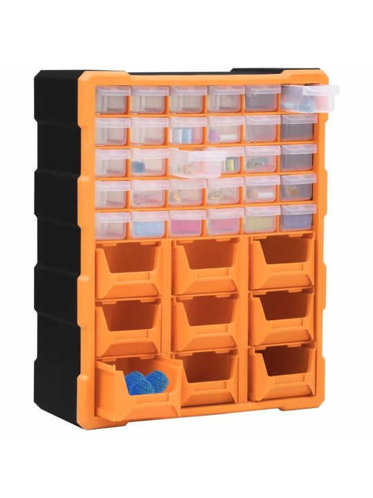 Organizér s 39 zásuvkami 38 x 16 x 47 cm
