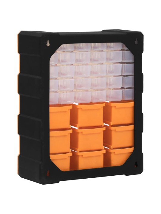 Organizér s 39 zásuvkami 38 x 16 x 47 cm