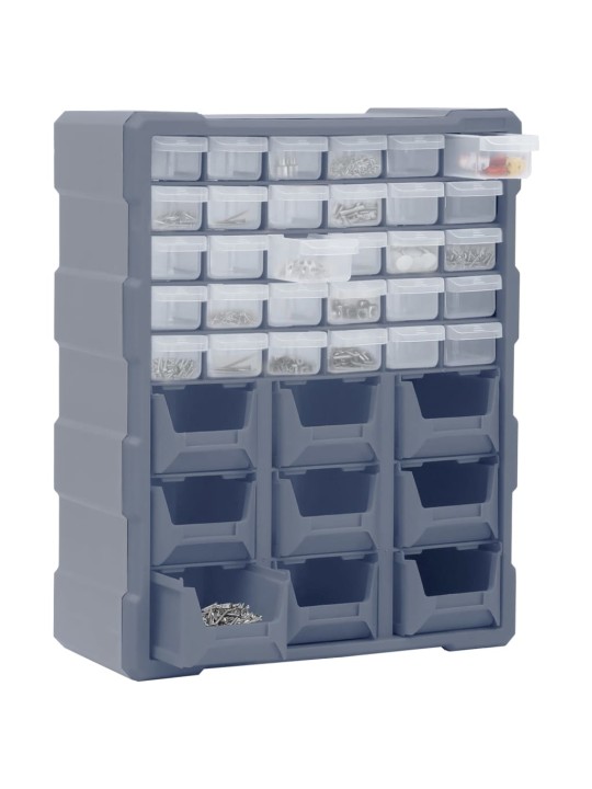 Organizér s 39 zásuvkami 38 x 16 x 47 cm