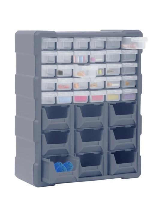 Organizér s 39 zásuvkami 38 x 16 x 47 cm