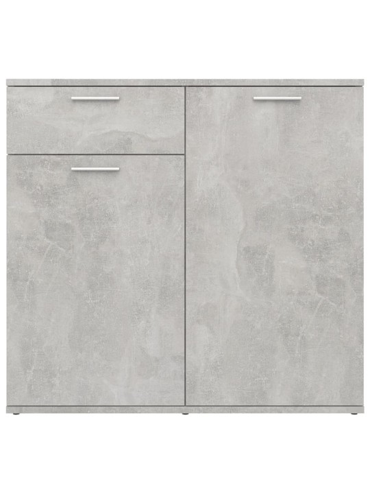 Příborník betonově šedý 80 x 36 x 75 cm kompozitní dřevo