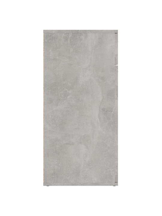 Příborník betonově šedý 80 x 36 x 75 cm kompozitní dřevo