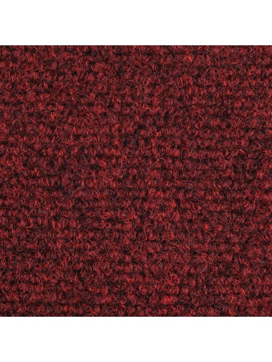 Samolepící nášlapy na schody 5 ks červené 56x17x3 cm vpichované
