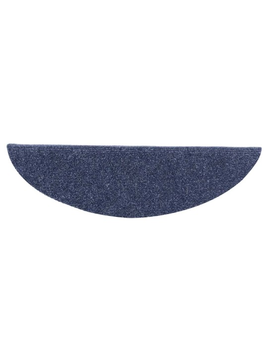 Samolepící nášlapy na schody 5 ks modré 56x17x3 cm vpichované