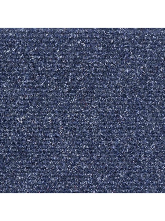 Samolepící nášlapy na schody 10 ks modré 56x17x3 cm vpichované