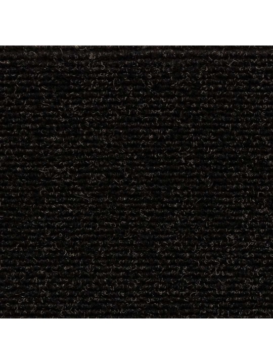 Samolepící nášlapy na schody 10 ks tmavě hnědé 56 x 17 x 3 cm