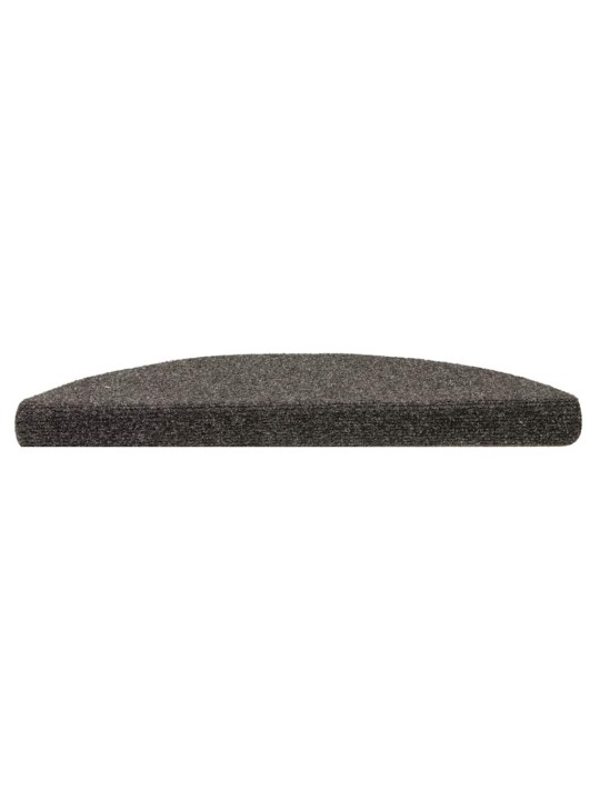 Samolepicí nášlapy na schody 5 ks antracit 56x17x3cm vpichované