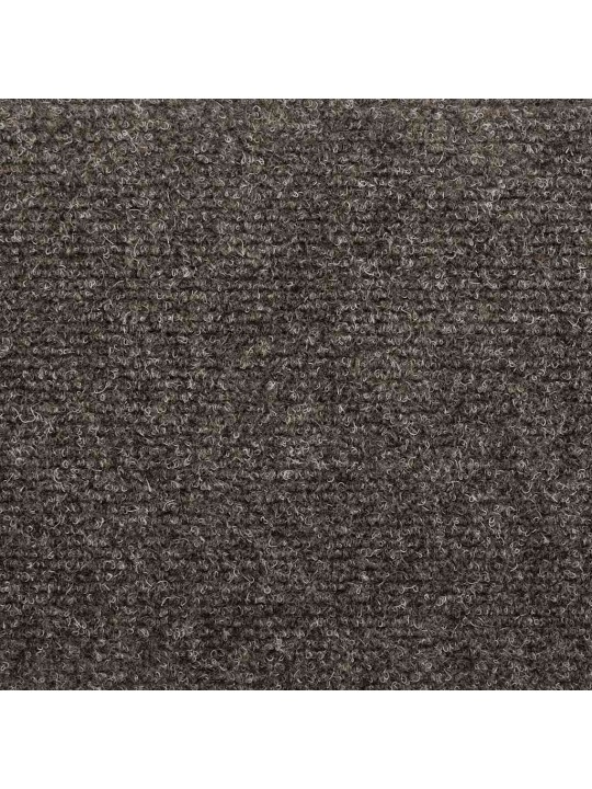 Samolepicí nášlapy na schody 5 ks antracit 56x17x3cm vpichované
