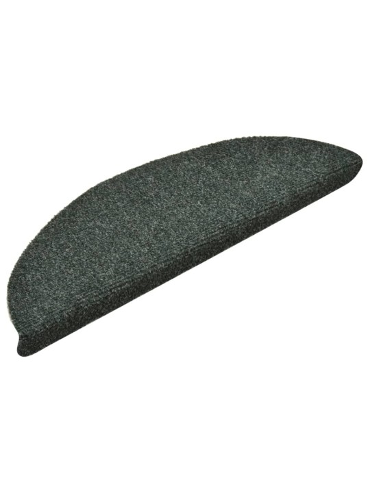 Samolepící nášlapy na schody 10 ks zelené 56x17x3 cm vpichované