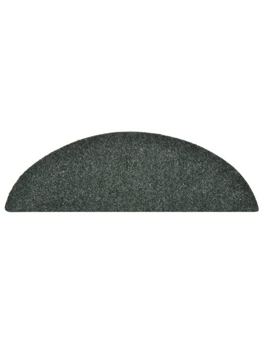 Samolepící nášlapy na schody 10 ks zelené 56x17x3 cm vpichované