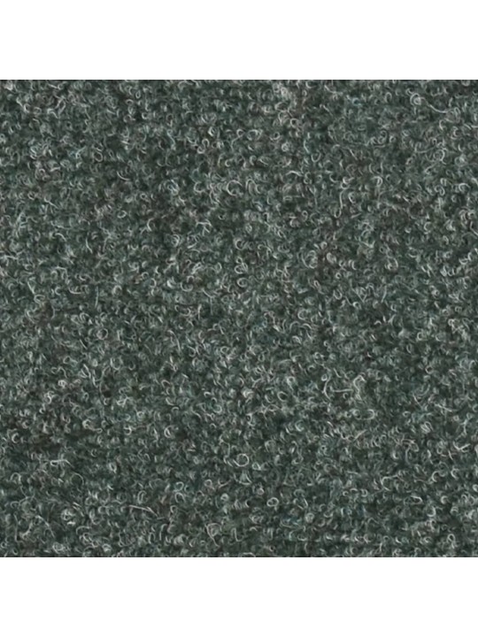 Samolepící nášlapy na schody 10 ks zelené 56x17x3 cm vpichované