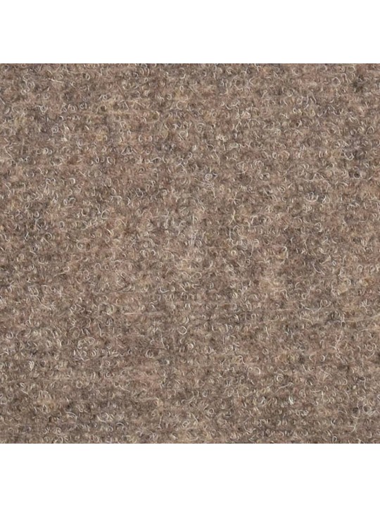 Samolepící nášlapy na schody 10 ks krémové 65x21x4cm vpichované