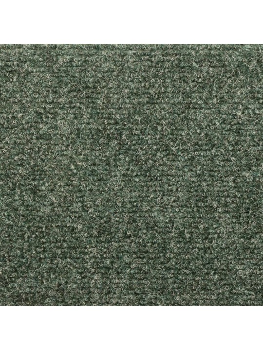 Samolepící nášlapy na schody 10 ks zelené 65x21x4 cm vpichované