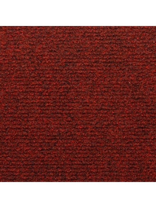 Nášlapy na schody 10 ks vínové 65x21x4 cm vpichované