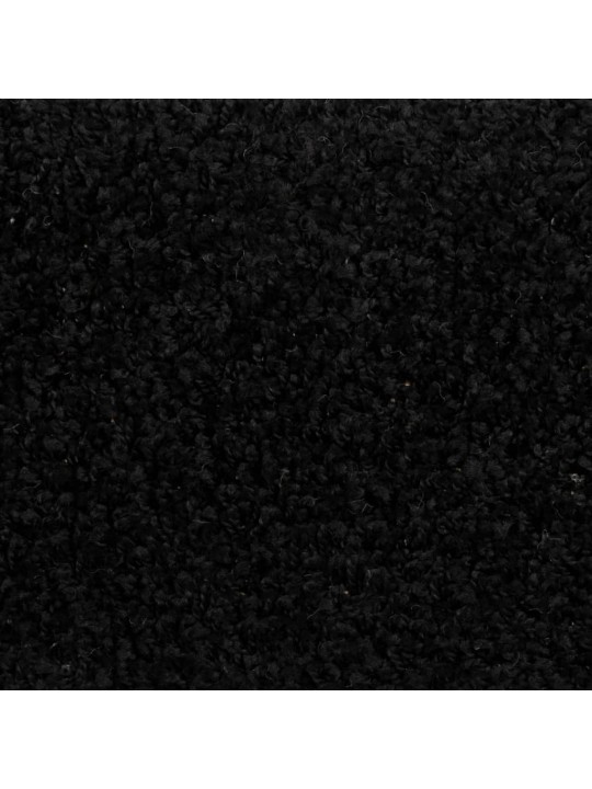 Nášlapy na schody 10 ks 65 x 21 x 4 cm černé
