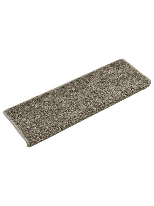 Nášlapy na schody 10 ks 65x21x4 cm šedé