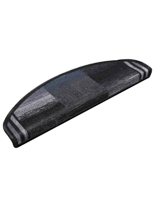 Nášlapy na schody samolepicí 5 ks 65x21x4 cm černošedé