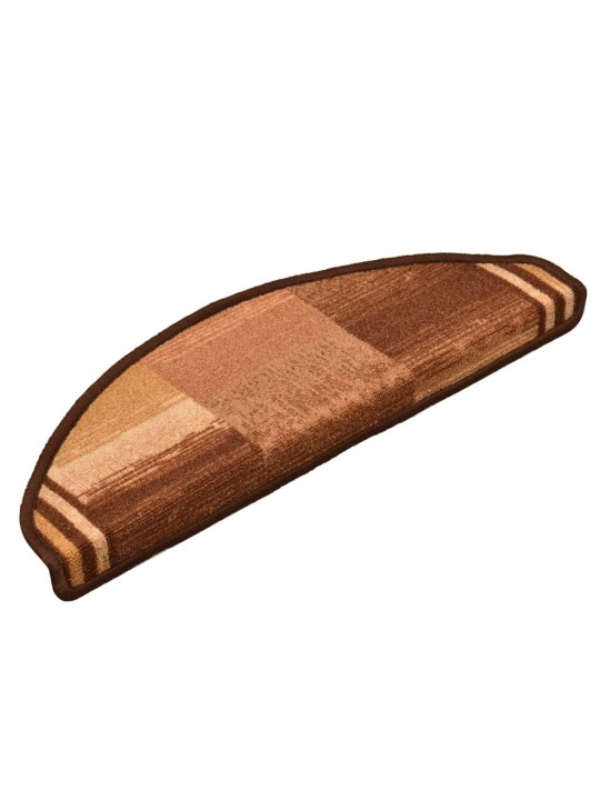 Nášlapy na schody samolepicí 5 ks 65x21x4 cm hnědé