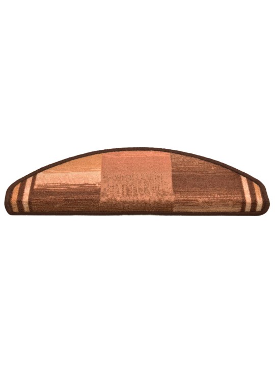 Nášlapy na schody samolepicí 5 ks 65x21x4 cm hnědé